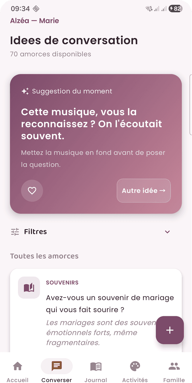 Amorces de conversation